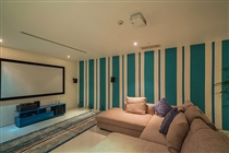 Movie room interior